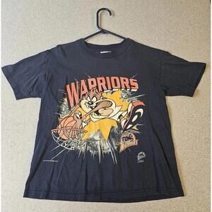 Rare Vtg 1997 Looneytunes Tasmanian Devil Taz Basketball Nba Warriors 10 12 Csa